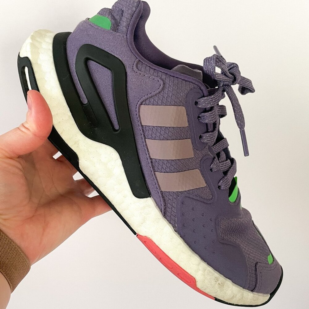Adidas Women’s Day Jogger Purple/Green Size 7